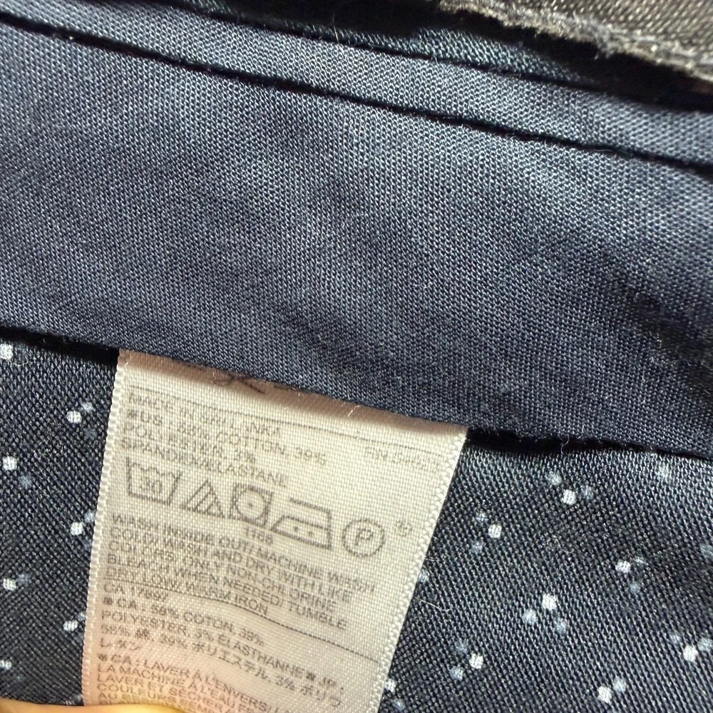 Banana Republic Pant Mens 40x30 Gray Cotton Dress Straight Career Preppy Stretch